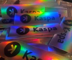 Kaspa Halo Sticker